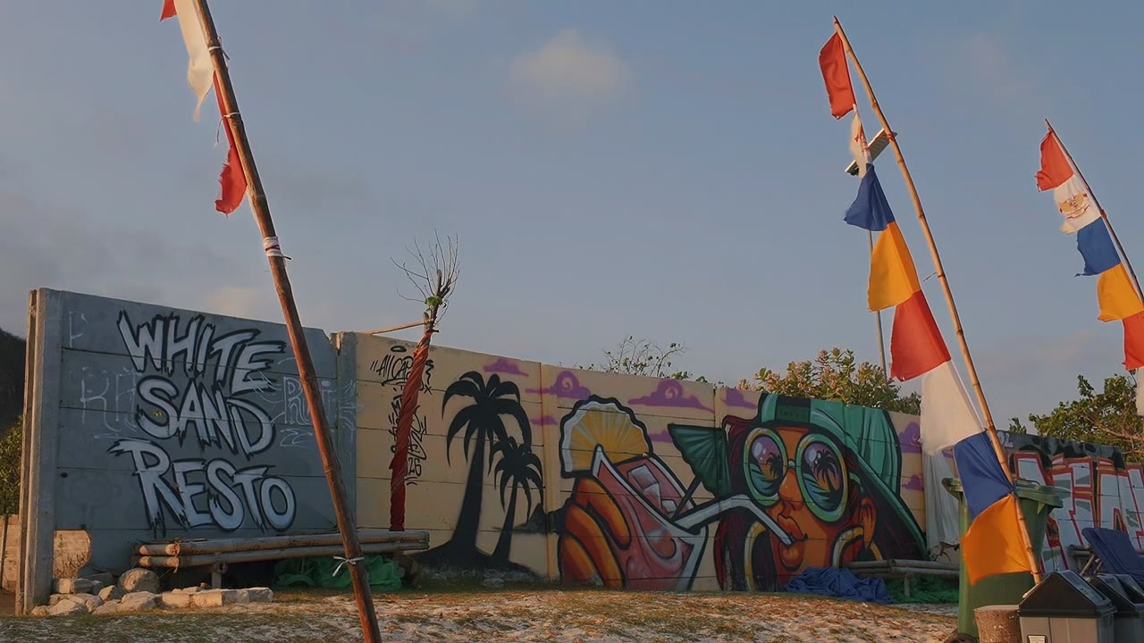 Cinematic travel with voiceover