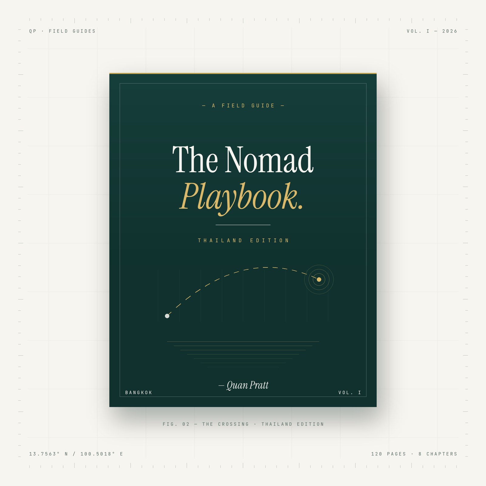 The Nomad Playbook, Thailand edition cover